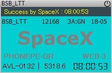 SpaceX Tatkal Software - Agent booking success proof